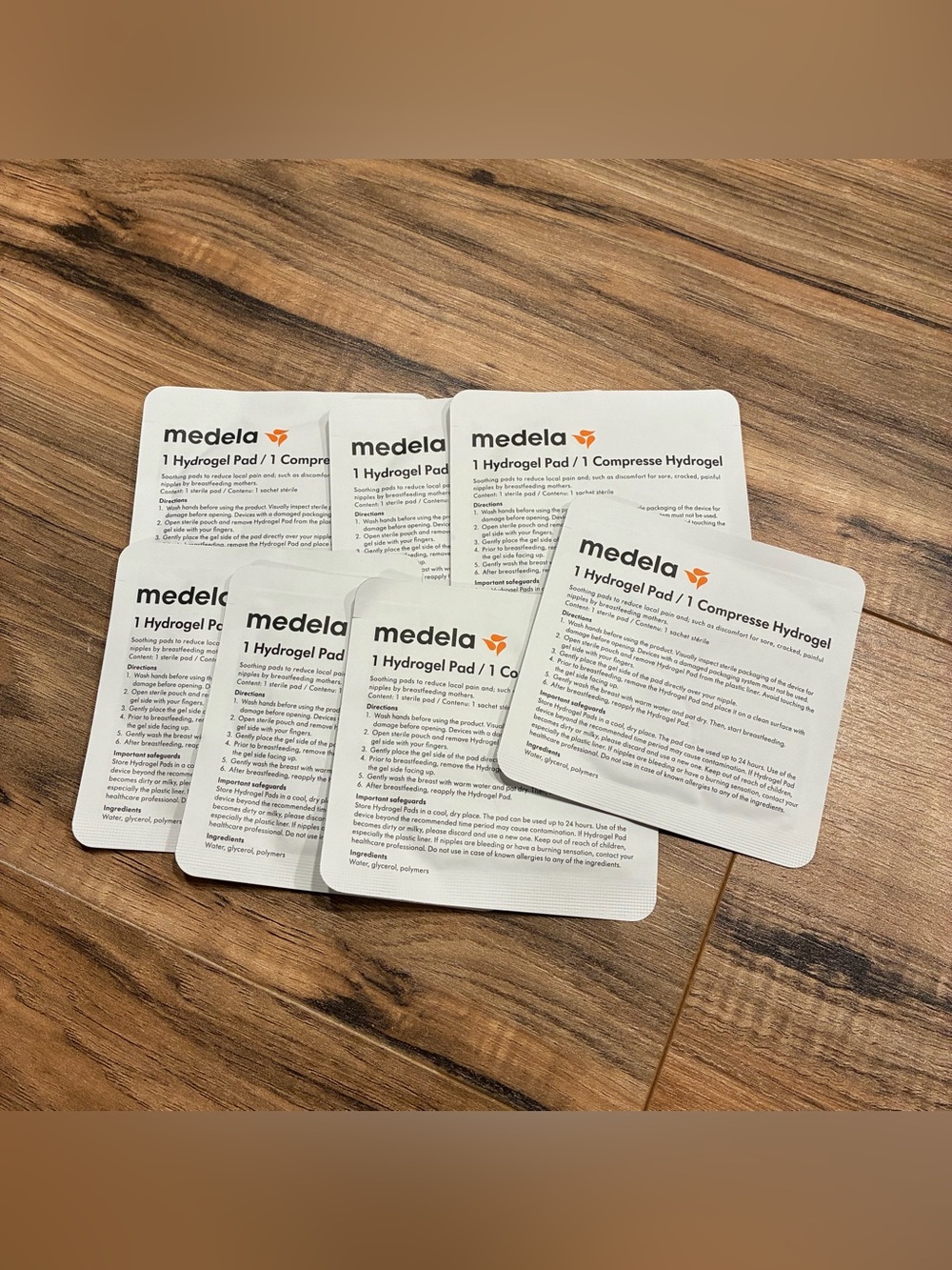 7 New Mandela hydrogel pad bundles